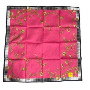 Vintage Fendi Handkerchief Scarf 100% AUTHENTIC